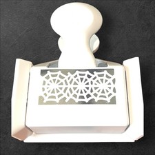 Rare MARTHA STEWART Halloween Spiders Web Double Deep edge Border CRAFT PUNCH