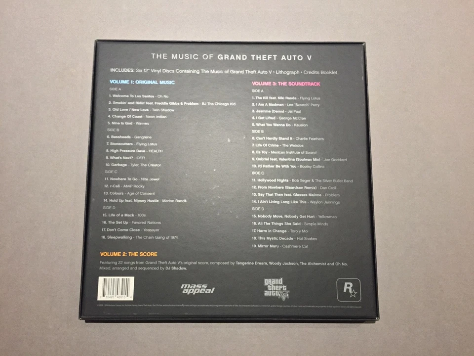 The Music Of Grand Theft Auto V, Limited Edition 6LP Box Set *NEAR MINT* - Image 2 of 4