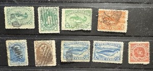 19th Century Newfoundland Stamps, Mixed Condition