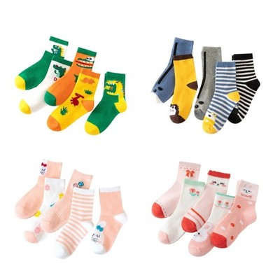 Ankle Socks Boys Girls Socks Breathable Socks Cartoon Pattern Socks for Children