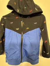 Nike Toddler Hoodie Jacket 24M Multicolor Swoosh Full Zip