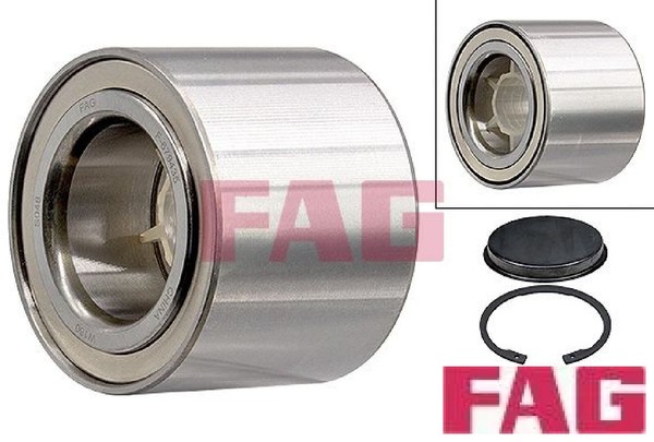 FAG 713645050 Radlagersatz Radlager Satz Hinterachse Hinten-image
