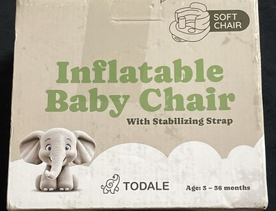 Inflatable Baby Seat for Babies 3-36 Months Built-In Air Pump