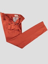 Jean Kiton Coton Marron Clair Taille US 35 / EU 51 - Neuf Avec étiquettes, Made In Italy, Collection FW2024