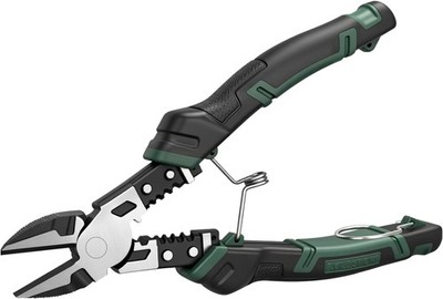8'' Diagonal Cutting Pliers, 4-In-1 Multifunction Side-Cutting Pliers, with Spri
