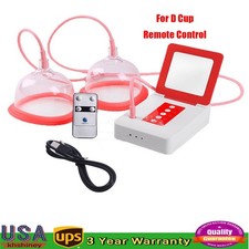 Electric Breast Double Cup Massage Vacuum Pump Device Breast Enlargement System
