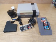 Nintendo Nes Console bundle + Games + Region Free Lock Out Mod