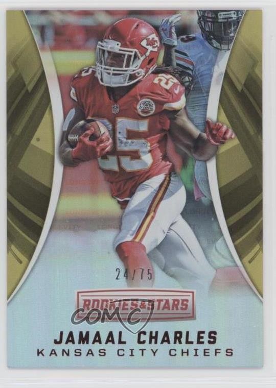 2016 Panini Rookies & Stars Longevity 24/75 Jamaal Charles #46 1z4