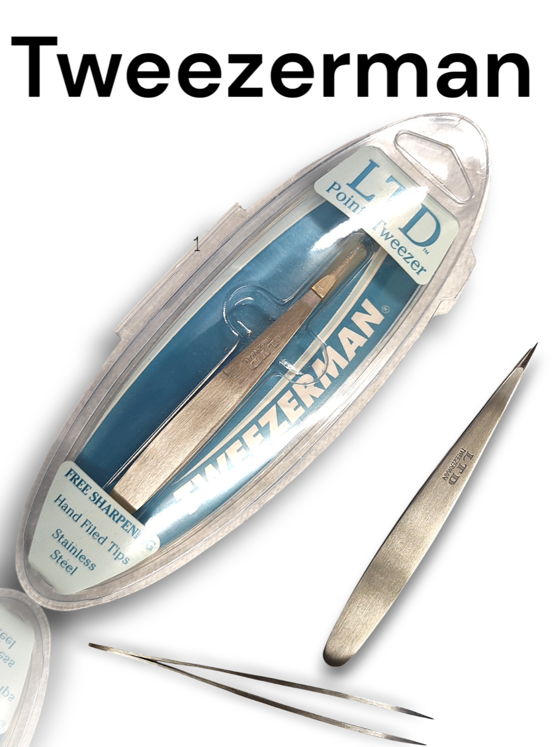 TWEEZERMAN LTD ПИНЦЕР ИЗ НЕРЖАВЕЮЩЕЙ СТАЛИ НОВИНКА 3690₽