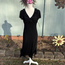 Vtg 90s/y2k whimsigoth fairy asymmetrical dress sz 8