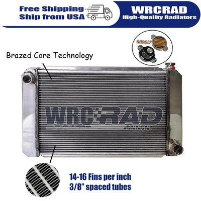 Aluminum Radiator For 28'' x 16'' Drag Race Chevy/GM Low Profile NHRA  #20962200B