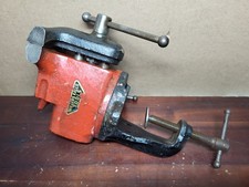 Nice Vintage Tool Millers Falls Vise No. 18 Bench Clamping Vise 2 Jaws  Usa