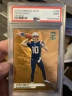 2024 Panini Donruss Elite - Rookies Drake Maye #185 Orange /399 (RC) PSA 9