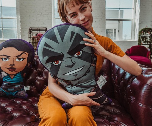 Surreal Entertainment The Legend of Vox Machina - Peluche Grog Strongjaw 20 pulgadas - Imagen 3 de 8
