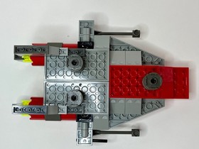 LEGO Star Wars A-Wing Fighter 7134 99% Complete with Minifigures & accessories