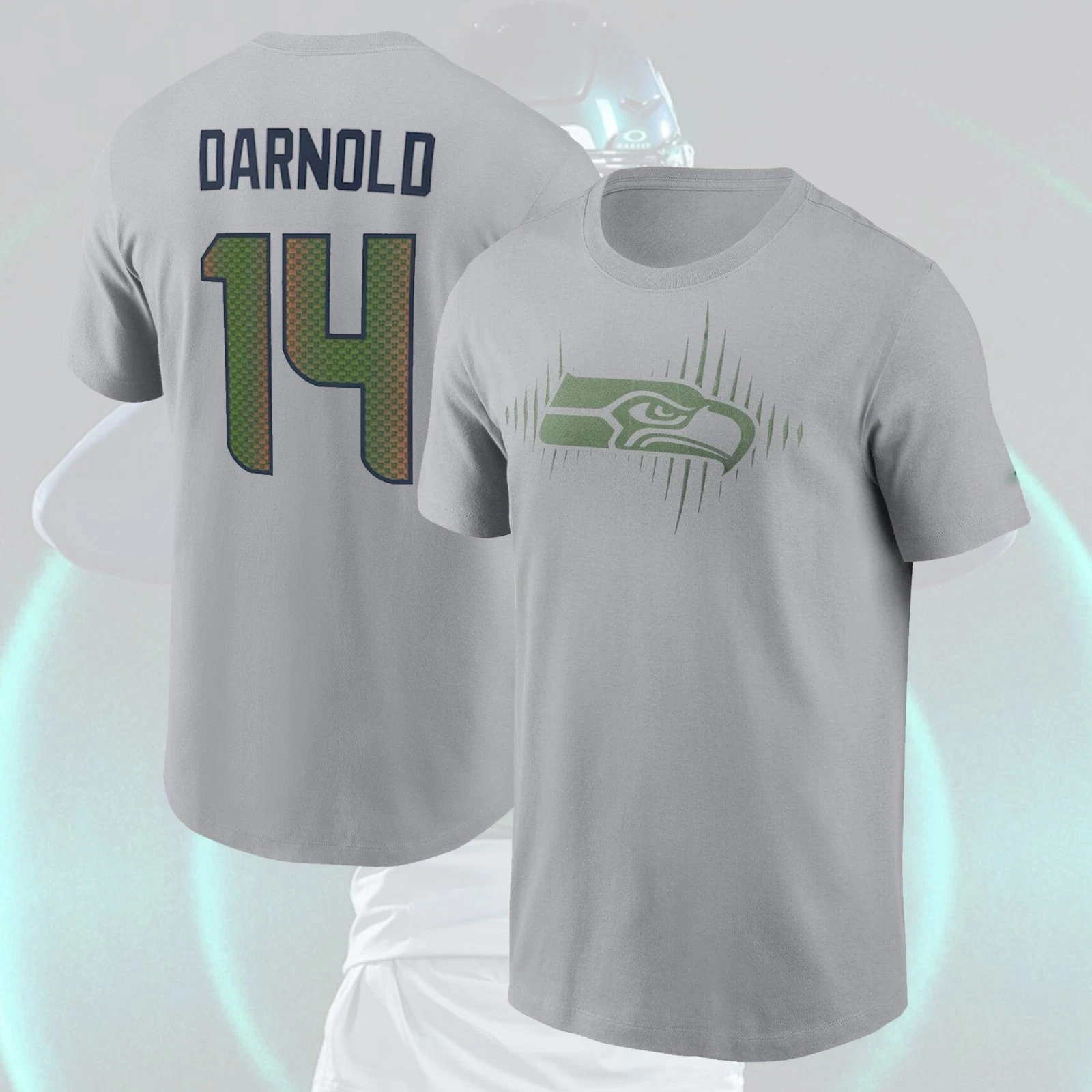 Seattle Seahawks 2025 Rivalries Collection Name & Number: Smith-Njigba, Darnold