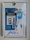 2020 Panini Contenders Football Justin Herbert Rookie Ticket Auto Chargers