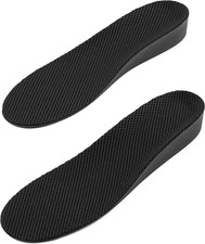 Men Height Increase Insole Full Length Breathable Comfort Lifts/Heel Inserts - 1