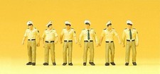 Allemand Policiers Été Uniforme (6) Exclusivité Ho / Oo Figurine De Preiser