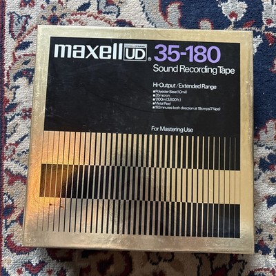 Maxell Ultra Dynamic 35-180 Sound Recording Tape Hi-Output Extended Range