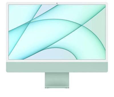 Apple iMac 24-inch, Apple M1 chip with 8-Core CPU and 8-Core GPU, 8GB RAM