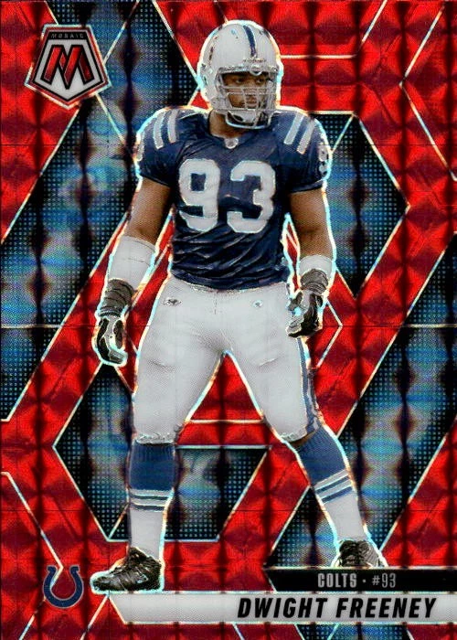 2025 Mosaic Dwight Freeney #185 Mosaic Red