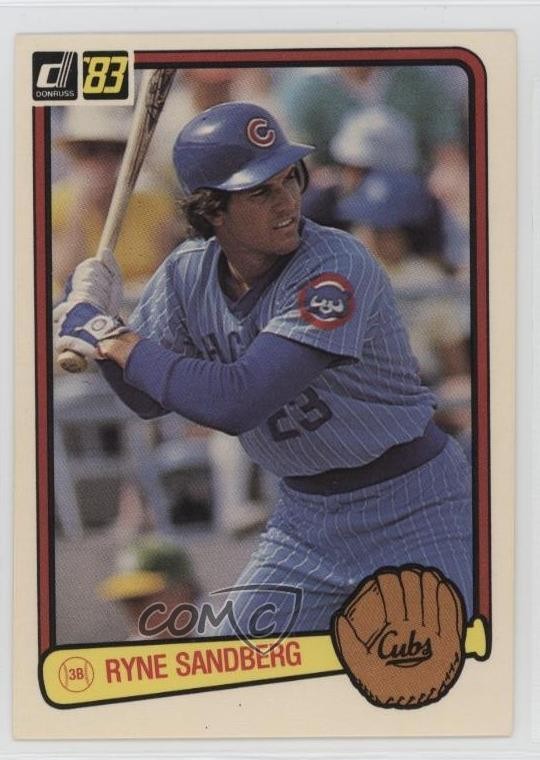 1983 Donruss Ryne Sandberg #277 HOF 2jq