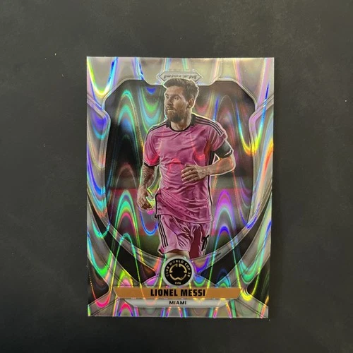 Lionel Messi 2025 Panini Prizm Club World Cup #200 Seismic Prizm Inter Miami 🔥