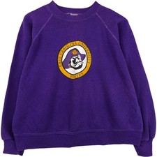 Vintage BASSETT WALKER college sweatshirt made in the USA size XL men's 