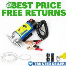 12V 500W Electric Car Oil Extractor Pump For Transfer Fluid Engine Vacuum w/Hose