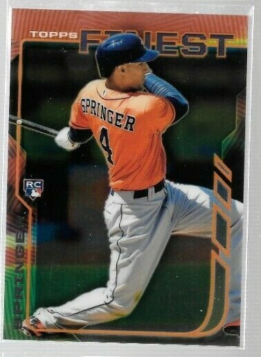 2014 Finest George Springer Rookie #39 Astros