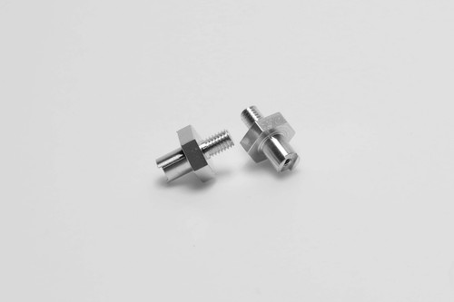 Losi XX4 12mm Hex Stub Axles (for stock universal join axles) - By Moto Obscura