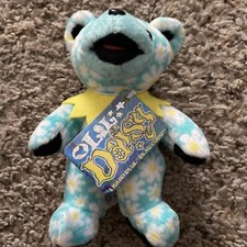 Vintage Liquid Blue Lil Grateful Dead Bean Bear Collectibles Lil Daisy NWT Rare