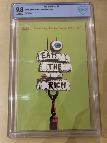 Eat the Rich #1 - CBCS 9.8 - Becca Carey Variant