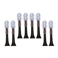 8x Philips Sonicare DiamondClean G3 Premium Replacement Heads | Black | w/o Box