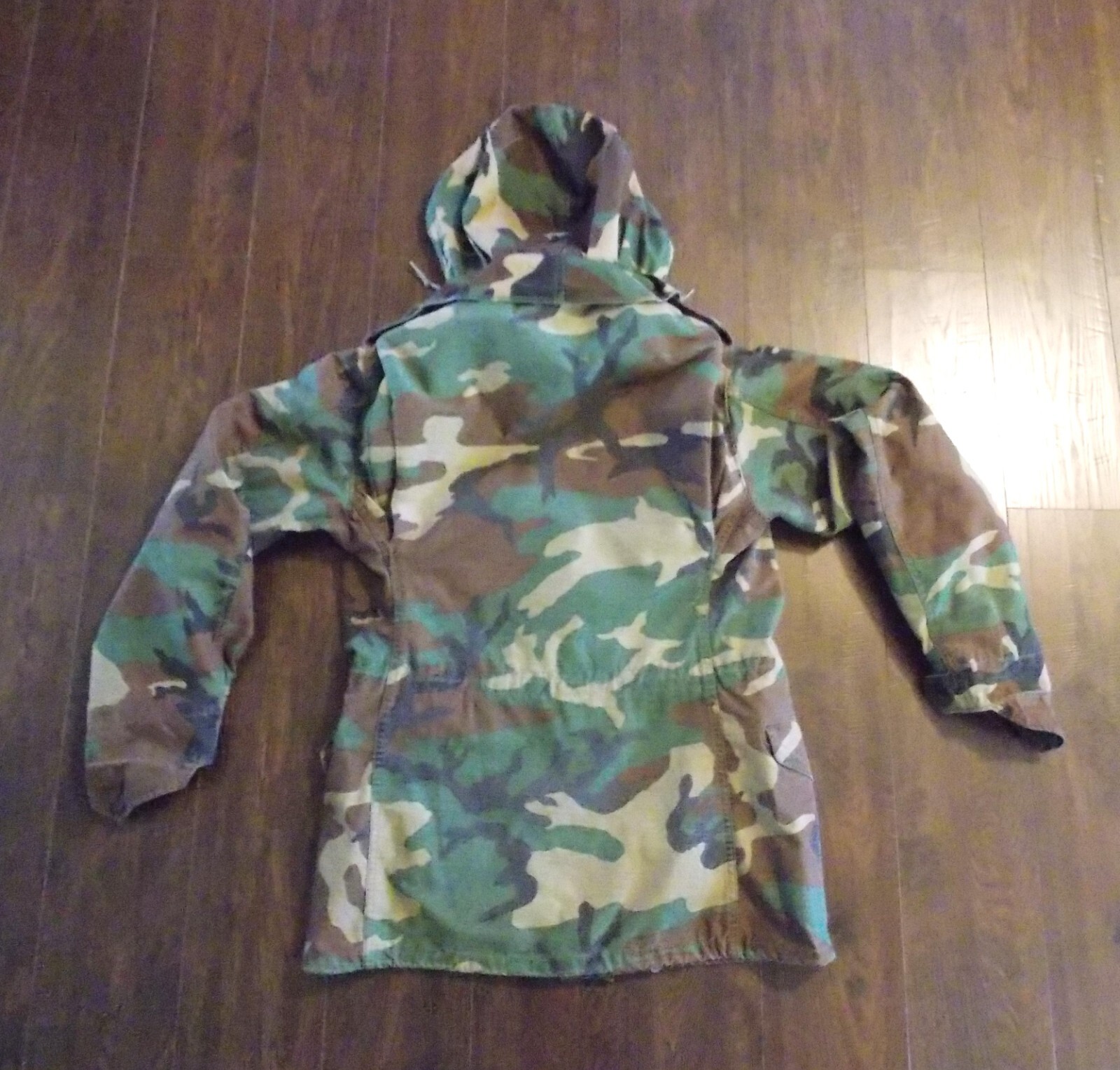 Vintage US Army Field Jacket Cold Weather Camo Pattern Golden MFG. Co