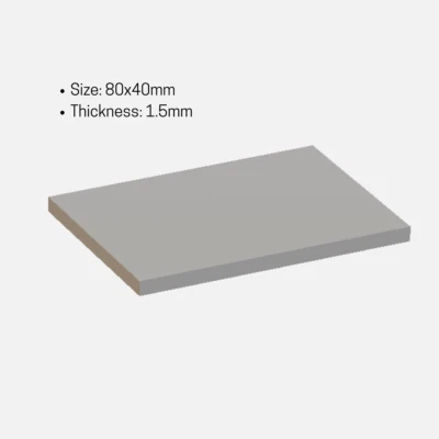 AMAWI TECHNOLOGIES FUSION ULTRA | SOFT 12.8W/mk Wärmeleitpad | 80x40x1,5 mm | Thermal pad