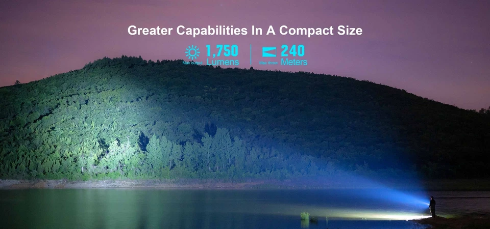 Linterna recargable Olight Warrior Mini 3 1750 lúmenes EDC (bronceado) Foto 3 de 4