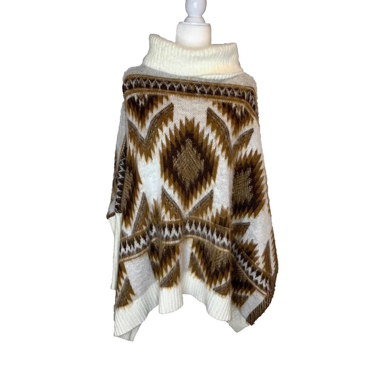 Express poncho best sale sweater