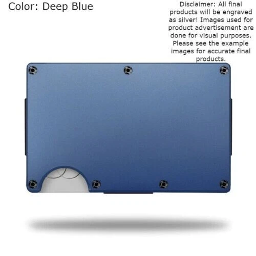 Custom "CHEVROLET" Motors Laser Engraved Wallet - Pick A Wallet Color - Image 4 of 4