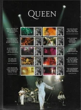Queen-Freddie Mercury Stamps--Great Britain-Collectors sheet-Royal Mail mnh-2020