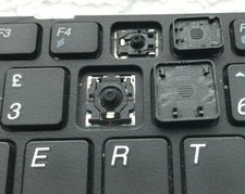 MSI Medion Akoya Single UK Keyboard Black E6234 E6217 E7220 E6228 E6215 E6221 +