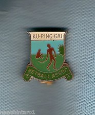 #D184.  KU-RIG-GAI NETBALL ASSOCIATION  LAPEL  BADGE