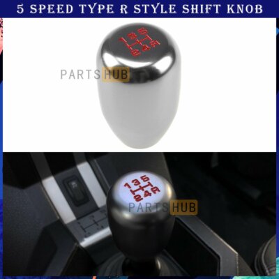 Universal Gunmetal Aluminum Manual Mt Type-R 6-Speed Shifter - Foto 3