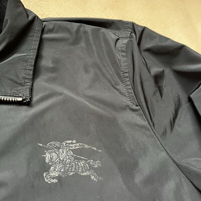 Burberry BRIT bomber jacket lightweight men's size XL | eBay