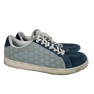 Sergio Tacchini Sneakers Womens Size 9 Blue Suede Logo