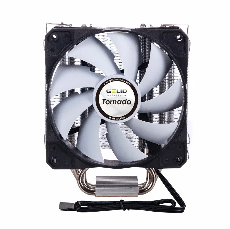 Gelid Solutions Tornado CPU Cooler LGA 775/115x/1366 FM1/FM2/AM2(+)/AM3(+)/AM4 - Image 3 of 4
