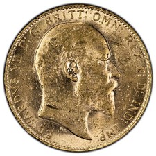 1907 Great Britain Sovereign Gold Coin