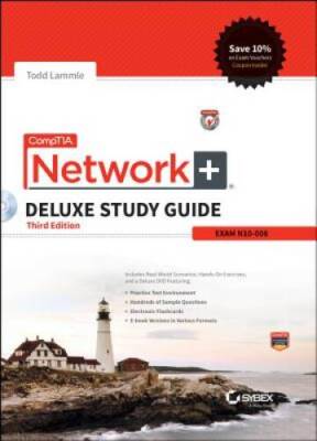 CompTIA Network+ Deluxe Study Guide: Exam N10-006 - Hardcover - GOOD