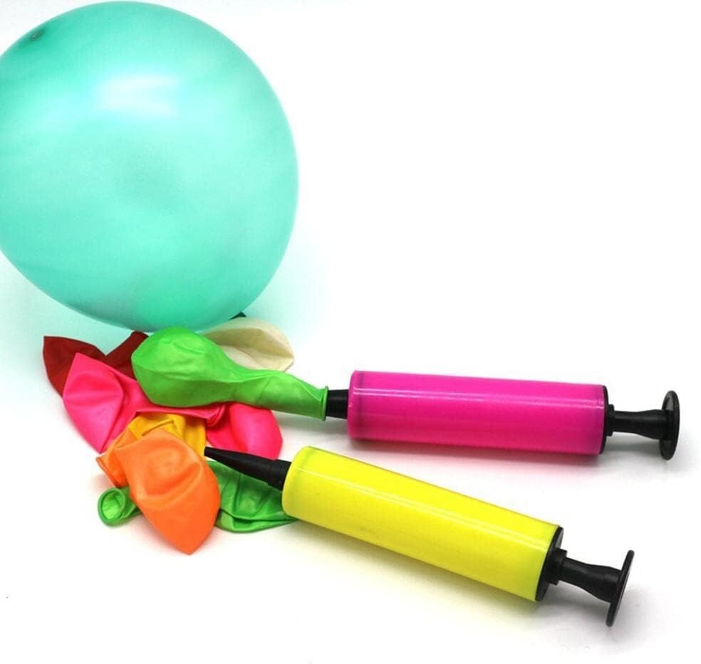Manuelle Ballonpumpe 3-teilig - Handpumpe Für Luftballons, Yoga-Bälle & Aufblasbares Spielzeug